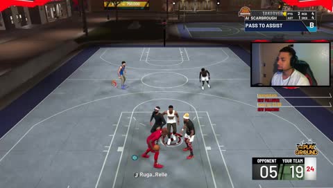 NBA 2k 19 My Career Game And Park!!