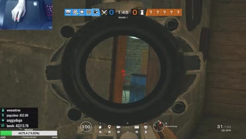 webcam + diamond today