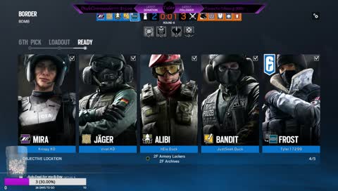 Playing R6 with the boys, come watch and chat with me!