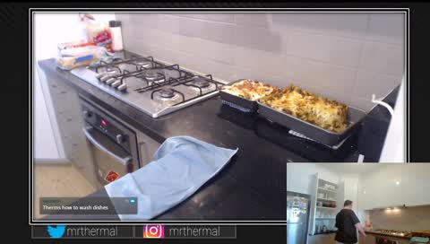 [AUS] Making Offensive Lasagna - Cooking With Therm [1080P]