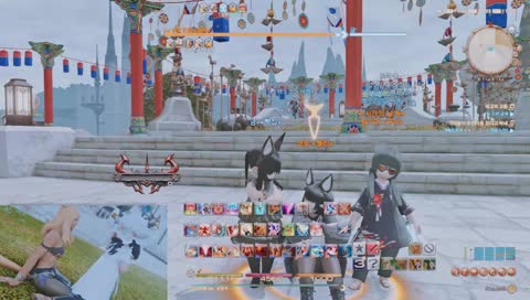 AB의 건전한 파판14 방송