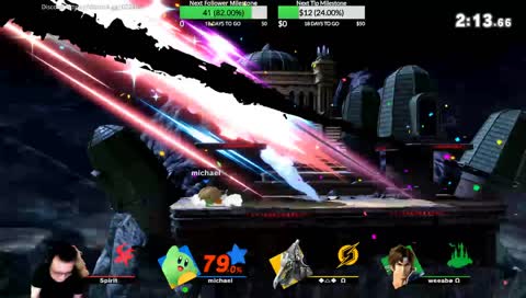 Taking on viewers and the world in Smash Bros Ultimate!