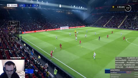 История Алекса Хантера : Плей-офф Лиги Чемпионов