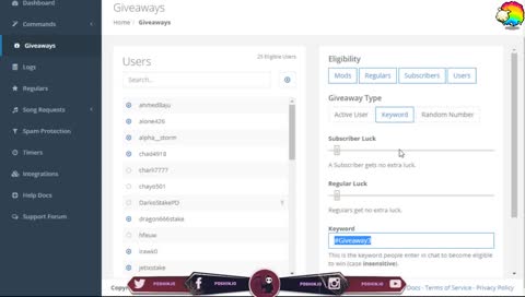 Rainbowsheep -Stake Stream - JAN - 2018