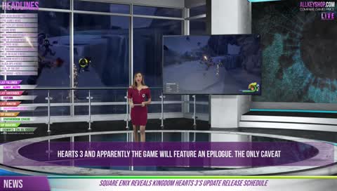 Allkeyshop TV / Gaming news 24/7 / giveaway every 15 min