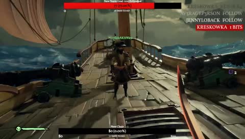 Sea of Thieves with my favorite little AI