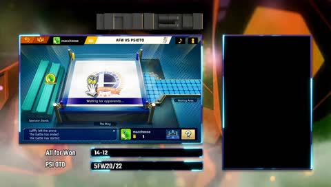 All for won vs PSIOTO Smash Ultimate Crew Battle