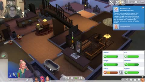 Puppeteering a sim life