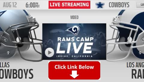 Cowboys vs Rams Game Live