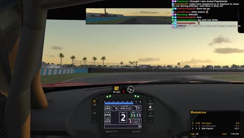 very exciting daytona 24h practice