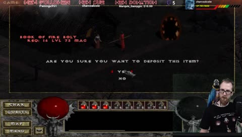 Shitty audio stream - PC fucked - Diablo maybe