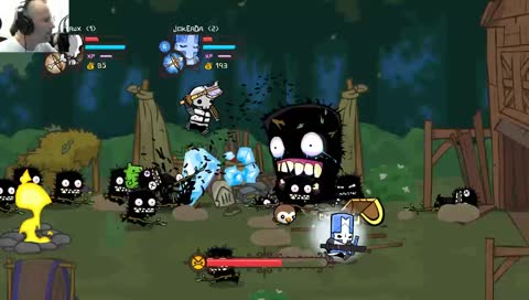 [ARG] Jugando castel crashers en pedo con lucho