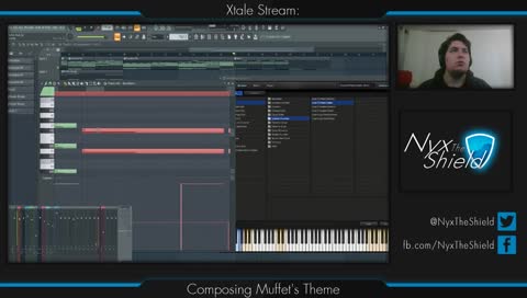 XTale Stream: Composing Muffet's Theme!