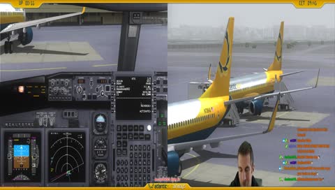 Now this is quite a Stretch for the 737! Atlantic Sun Airways B737-800 - (ASV2276) Accra to Addis Ababa (DGAA - HAAB) [FS2004 Oldschool]