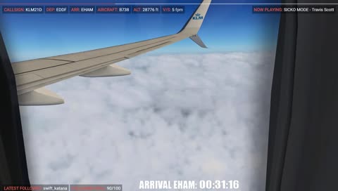 [XP11] [VATSIM] [FF763]  | Frankfurt ✈ Amsterdam | [NL/ENG]