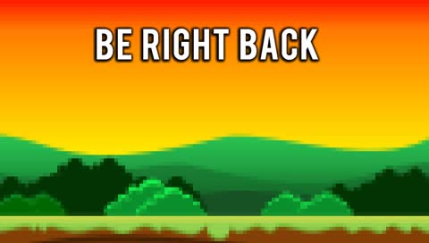 Streaming be right back