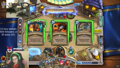 Playing Chat Decks !hearthbuzz BxA dragonrider