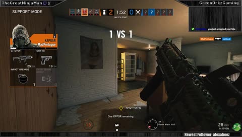 it was intense for a second