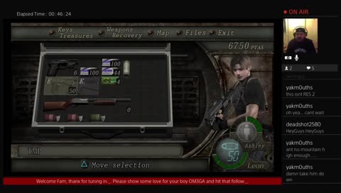 RESIDENT EVIL 4!!! PS4 (Come and chat with me an enjoy my broadcast)