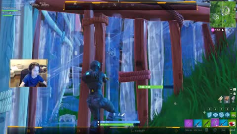 PLAYING Fortnite PC Grinding