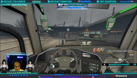 -= [DE/EN] ETS Zuschauer RP Euroliner | Gemütliche Runde | #chartycrew | | #loots | #comedy |