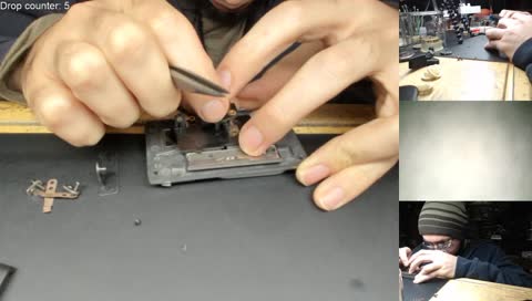 Tudor watch service, Paillard-Bolex camera service, and National cash register diagnostics. AMA