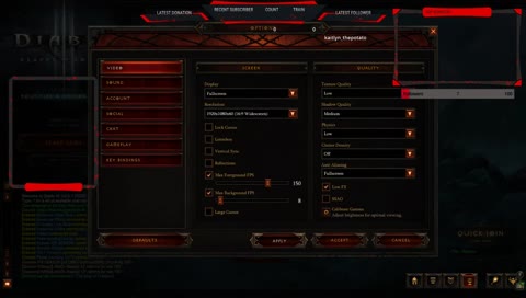 Diablo and music