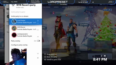 [XBOX1] Fortnite Battle Royale /  / interactive chat /