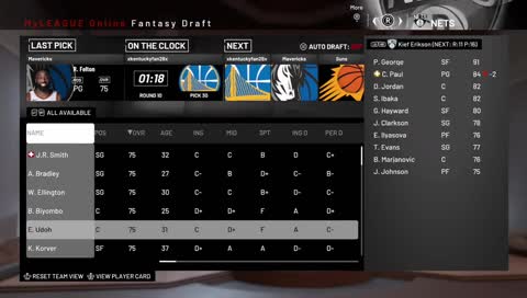 NBA FINALS BULLS/LAKERS MYLEAGUE ONLINE