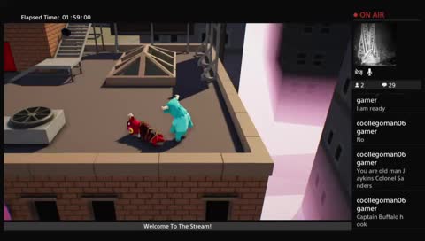 Gang Beasts With Beastie - With LordKaizer95 - Part 2