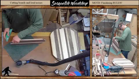 Sanding and finishing and other things