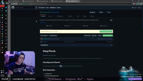 Python & API Integrations // #SundaySpecial // newbies welcome! :D // while ( caffeinated ) { workOn( chatBot ); } // !wtf 4 halpz