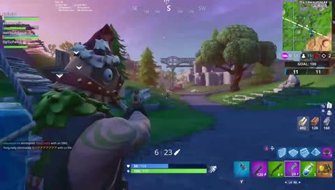 Hey! Playing Fortnite ^.<3 26/30 Subs