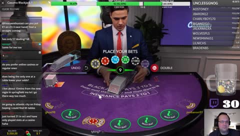 Blackjack Perfect Strategy (TK Streams Things)