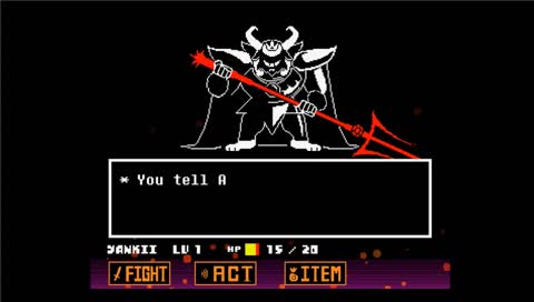 Undertale (mostly) blind pacifist run