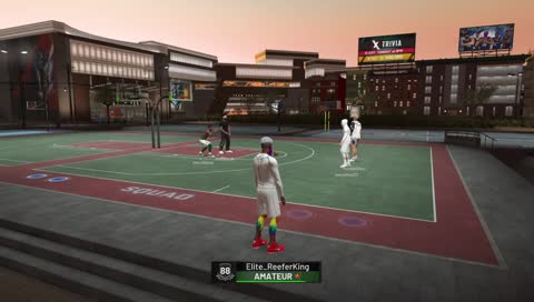 streaking in the park