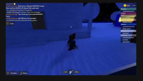 working at a robloxian pizza center