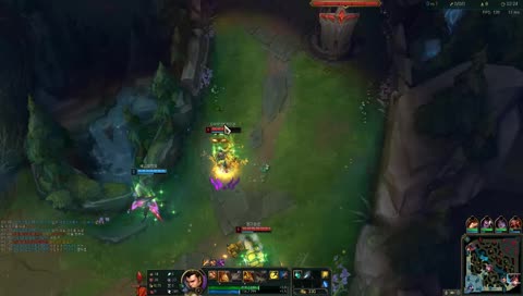 점멸로 포탑을덜맞는 그의판단