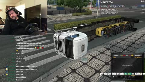 ASLEEP AT THE WHEEL - ETS2