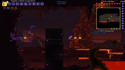 Luchando contra el Muro de Carne con VIEWERS / Ya Volvi XD / 8 horas de terraria y las que faltan...