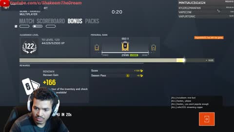 Rank! Some Siege musical fun! !youtube
