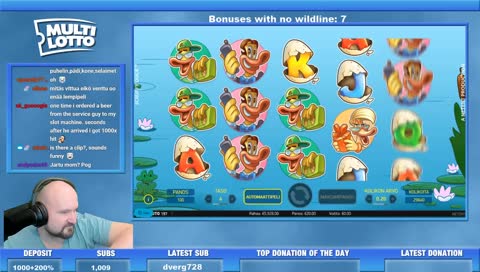 200% First deposit bonus. !multilotto for more info or go to www.jarttu84.com