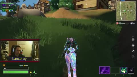 Lanceroy at it again.