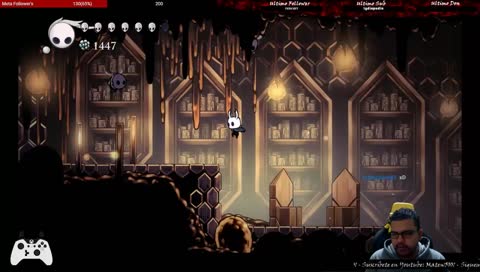 Explorando y buscando que mas hacer... [stream 44] | Hollow Knight | Primera vez....