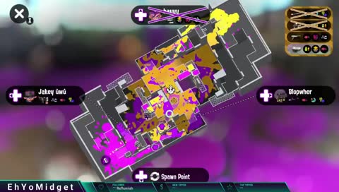 Splatoon 2-Splat Zones Solo Queue
