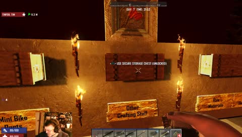 7 days to die A17 nhord night with Tim