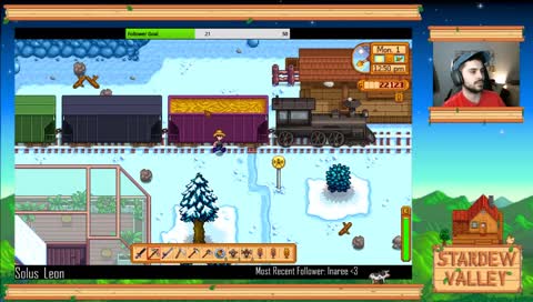 [Blind] Day 11 of Stardew Valley! First visit to the desert.