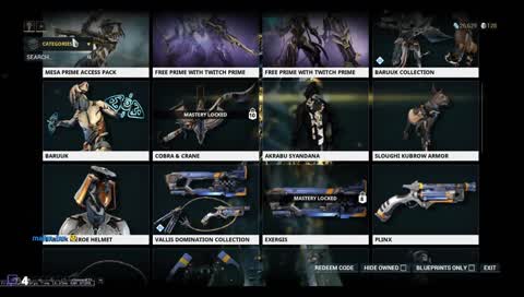 playing Warframe come chill!