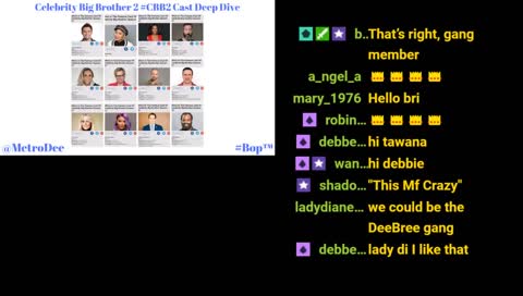 Celebrity Big Brother 2 #CBB2 Cast Deep Dive