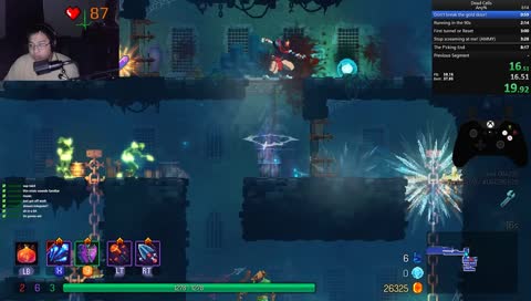 [!sr] Dead Cells World Record holder. Trying to improve times on any % or 4BC categories. Stream integration at 5 active chatters?